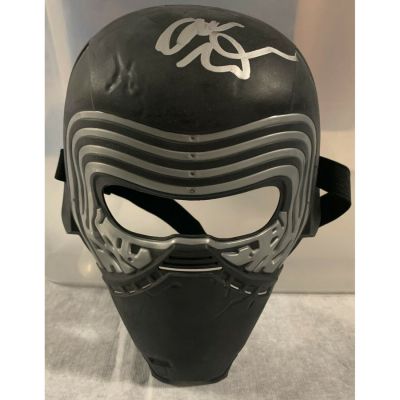 Kylo Ren Adam Driver Signed Star Wars Movie Mask Helmet Beckett | Activity Auctions