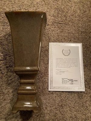 HARRY POTTER POA ORIGINAL MOVIE SET FILM PROP RELIC CARAMEL VASE WITH COA !!! | eBay US