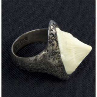 The Girl with the Dragon Tattoo | Lisbeth Salander Hero Silver Ring with Bali Shell from The Girl with the Dragon Tattoo | Blacksparrow