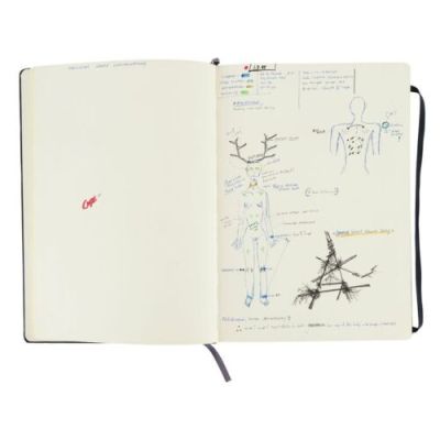 TRUE DETECTIVE (T.V. SERIES, 2014-PRESENT) - Lot #544 : Rustin Cohle‘s (Matthew McConaughey) Production-Made Sketchbook
