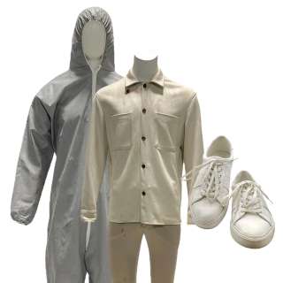 The Blackening Clifton’s Jermaine Fowler Button-Front Jacket, Jumpsuit, Zip-Front Pants & Lace-Up Shoes | VIP Fan Auctions