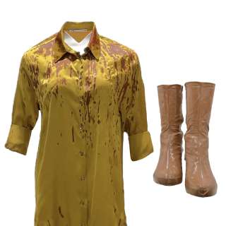 The Blackening Lisa’s 3/4 Sleeve, Button-Front Shirt & Shoes | VIP Fan Auctions