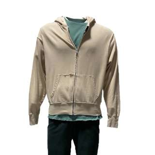 Lot ? - Landscape with Invisible Hand Adam Campbell’s Asante Blackk Hoodie , Short Sleeve Shirt & Zip-Front Shorts | VIP Fan Auctions