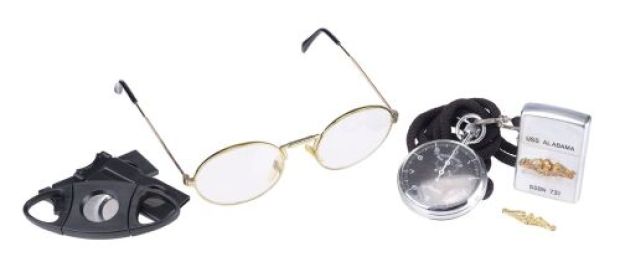 CRIMSON TIDE (1995) - Lot #100 : Mike Papac Collection: Captain Franklin "Frank" Ramsey‘s (Gene Hackman) Personal Accessories