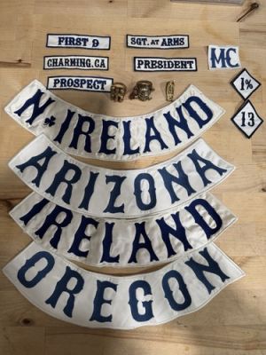 Lot Of Sons of Anarchy Production Props/ Pins/ Rings Patches /Rockers/ Flashes | eBay US (Buy It Now)