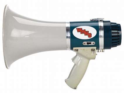 Lot 98 - Sue Sylvester (Played by Jane Lynch) Bullhorn.
