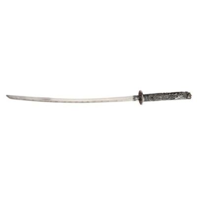 Highlander Iii: the Sorcerer (1994) | Kane’s (Mario Van Peebles) SFX Retractable Dark Magic Katana with Rounded Tsuba | Propstore
