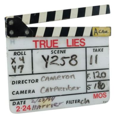 TRUE LIES (1994) - Lot #1288 : "A" Camera Clapperboard