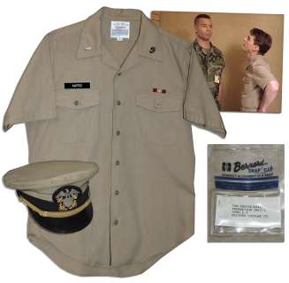 Tom Cruise ’’A Few Good Men’’ Hero Uniform Shirt & Hat | Nate Sanders