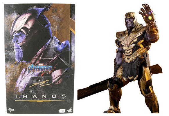 Josh Brolin as Thanos in Avengers: Endgame (SWAU) Signed Hot Toys Movie Masterpiece Series Scale 1/6 Collectible Statue | SWAU