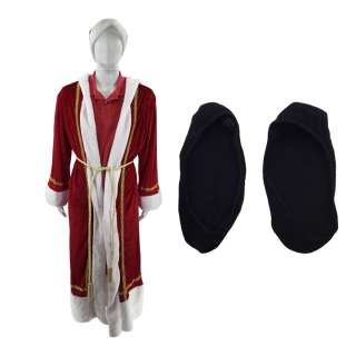 Saltburn Felix Catton (Jacob Elordi) Screen Worn Rope Belt, Father Christmas Hat, Father Christmas Cloak, Polo Shirt & Socks Ch 10 Sc 23pt1 (Version 1) | VIP Fan Auctions