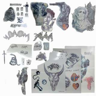 Road House Carter Production Used Tattoo Lot Set | VIP Fan Auctions