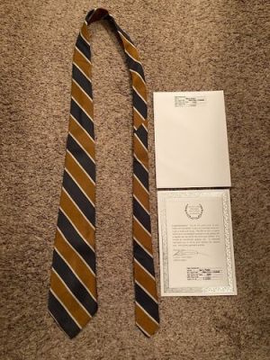HARRY POTTER ORIGINAL MOVIE SET FILM PROP RELIC SILK TIE (CLUB SHOP) W/ COA !!! | eBay US