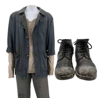 The Last Voyage of the Demeter Clemens (Corey Hawkins) Screen Worn Jacket, Shirt, Pants, Suspenders & Boots | VIP Fan Auctions