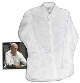 Bruce Willis Screen-Worn Custom Shirt | Nate Sanders