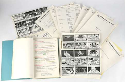 Morons from Outer Space (1985)- Box folder including assorted paperwork from the 1985 British… | Ewbank’s