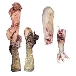 Warfare Farid Screen Used Dummy Prosthetic Hand & Prosthetic Legs | VIP Fan Auctions