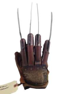Wes Craven Personal Collection Freddy Krueger Glove | Premiere Props