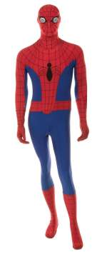 Nicholas Hammond "Spider-Man" signature costume from The Amazing Spider-Man. | Profiles in History