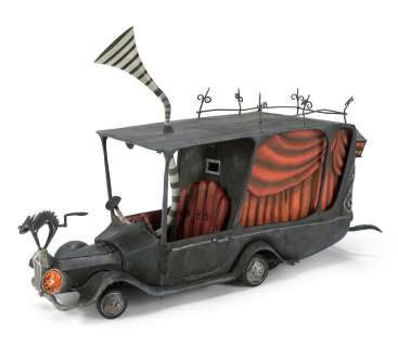 Lot 1627 - A Touchstone Pictures prop of the mayor’s hearse from “Nightmare Before Christmas”
