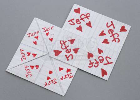 Community | S2E01 - "Anthropology 101": Two Britta (as portrayed by Gillian Jacobs) "I Love Jeff" Fortune Tellers | Propstore