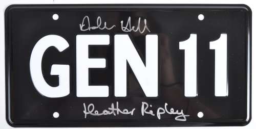 CHITTY CHITTY BANG BANG - AUTOGRAPHED LICENSE PLATE | Auctioneum Ltd