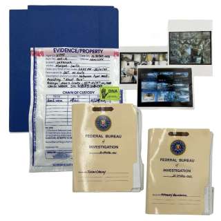 Scream VI Detective Bailey (Dermot Mulroney) Screen Used Evidence Bags, Carpenter Sister Files & Jason & Greg’s Files | VIP Fan Auctions