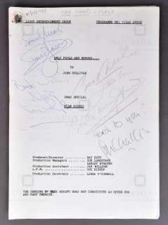 Lot 230 - ONLY FOOLS & HORSES - THE FROG‘S LEGACY - SIGNED SCRIPT