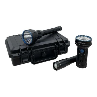 Lot 113: Play Dirty Subway Station Screen Used (2) Flashlights & Flashlight W/ Box | VIP Fan Auctions