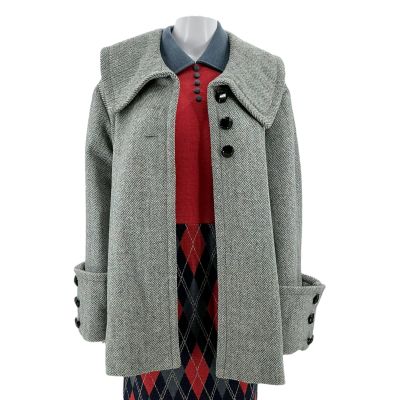 Lot 71: Eternity Joan (Elizabeth Olsen) Screen Worn Coat & Dress Ch 11 Sc 51d | VIP Fan Auctions