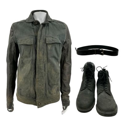 Power Book IV Force Tommy (Joseph Sikora) Screen Worn Stunt Jacket, Belt & Boots Ch 3 Sc 36-58 Ep 110 | VIP Fan Auctions