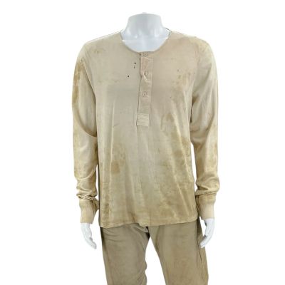 The Wrecking Crew Jonny Hale Screen Worn Henley & Pants Ch 7 Sc Multiple | VIP Fan Auctions