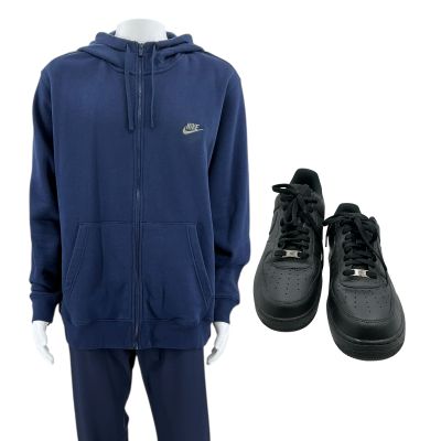 Lot 98: Relationship Goals Papa Jim Screen Worn Hoodie, Pants & Sneakers Ch 2 Sc Multiple | VIP Fan Auctions