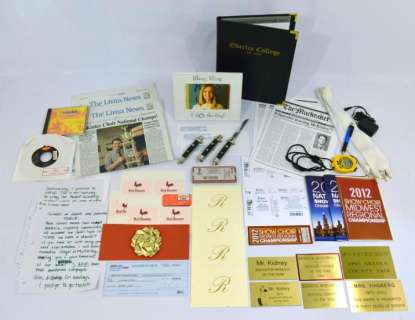 Lot 363 - Collection of Season 3 props from many episodes including "Mash Off" and "Goodbye".