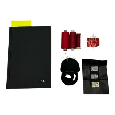 Lot 78: Mother Mary Sam Anselm Screen Used Dressmaking Supplies & Sketch Book | VIP Fan Auctions