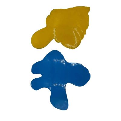 Lot 87: The Sheep Detectives Officer Tim Derry Production Used (2) Paint Spills Set Sc 107 | VIP Fan Auctions