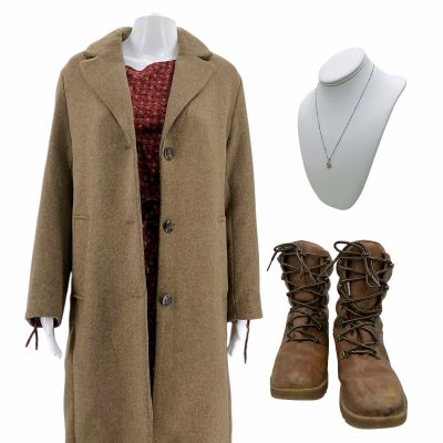 Fargo Season 5 Dot Lyon Screen Worn Coat, Dress, Necklace & Boots Ep 508 – 510 | VIP Fan Auctions