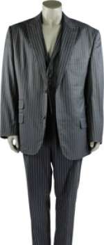 Ballers | Spencer’s Gray and White Pinstripe Custom ALBA Suit.... | Heritage