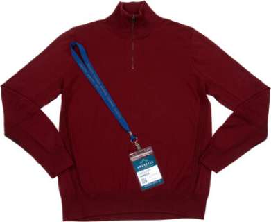 Succession (HBO® Original, 2018-2023) Nicholas Braun "Greg Hirsh" Burberry Sweater and Argestes Badge from Season 2, E...