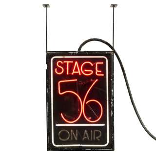 Stage 56 "ON AIR" Neon Sign from CBS Television City - 45 x 21 x 8 in - ImagineNationTVC LOP | Goldin
