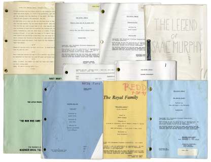 Lot of 10 Scripts Owned by Redd Foxx -- From Redd Foxx Estate | Nate Sanders
