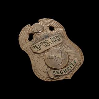 Batman Forever – Second Bank Of Gotham Security Badge – A594 | Icons of Pop Culture