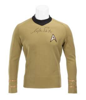 STAR TREK WILLIAM SHATNER CAPTAIN KIRK TUNIC AND BOOTS | Julien’s
