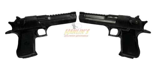 Deadpool (2016) - Deadpool’s (Ryan Reynolds) Set of 2 Signature Screen Used Desert Eagles | Hanlin Auction Service