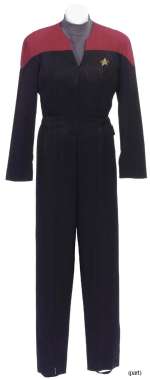 Star Trek - Lot 347 - CAPTAIN JANEWAY‘S STARFLEET JUMPSUIT