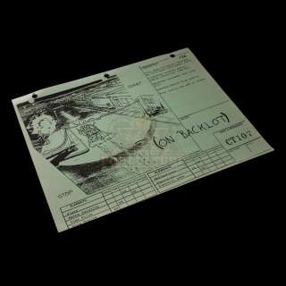Back to the Future - Original Production Used Storyboard - 25-28 | Icons of Pop Culture
