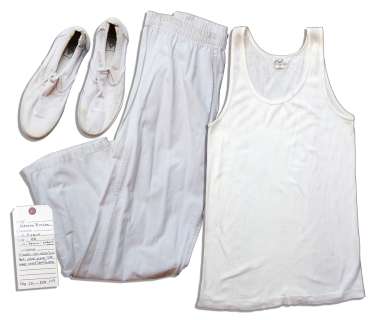 Gerard Butler Screen-Worn Prison Wardrobe From 2009 Futuristic Thriller ’’Gamer’’ | Nate Sanders