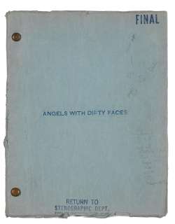 Lot 337 - A screenplay of Angels with Dirty Faces