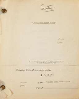 Michael Curtiz’s annotated screenplay of Angels with Dirty Faces | Bonhams