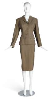 Lot 802 - A Kim Novak gray wool suit from Vertigo